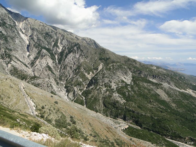 Llogarapass; Albanien