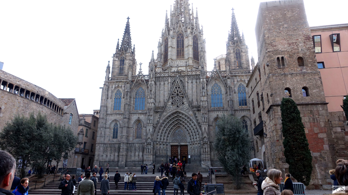 La Catedral de la Santa Creu i Santa Eulàlia 